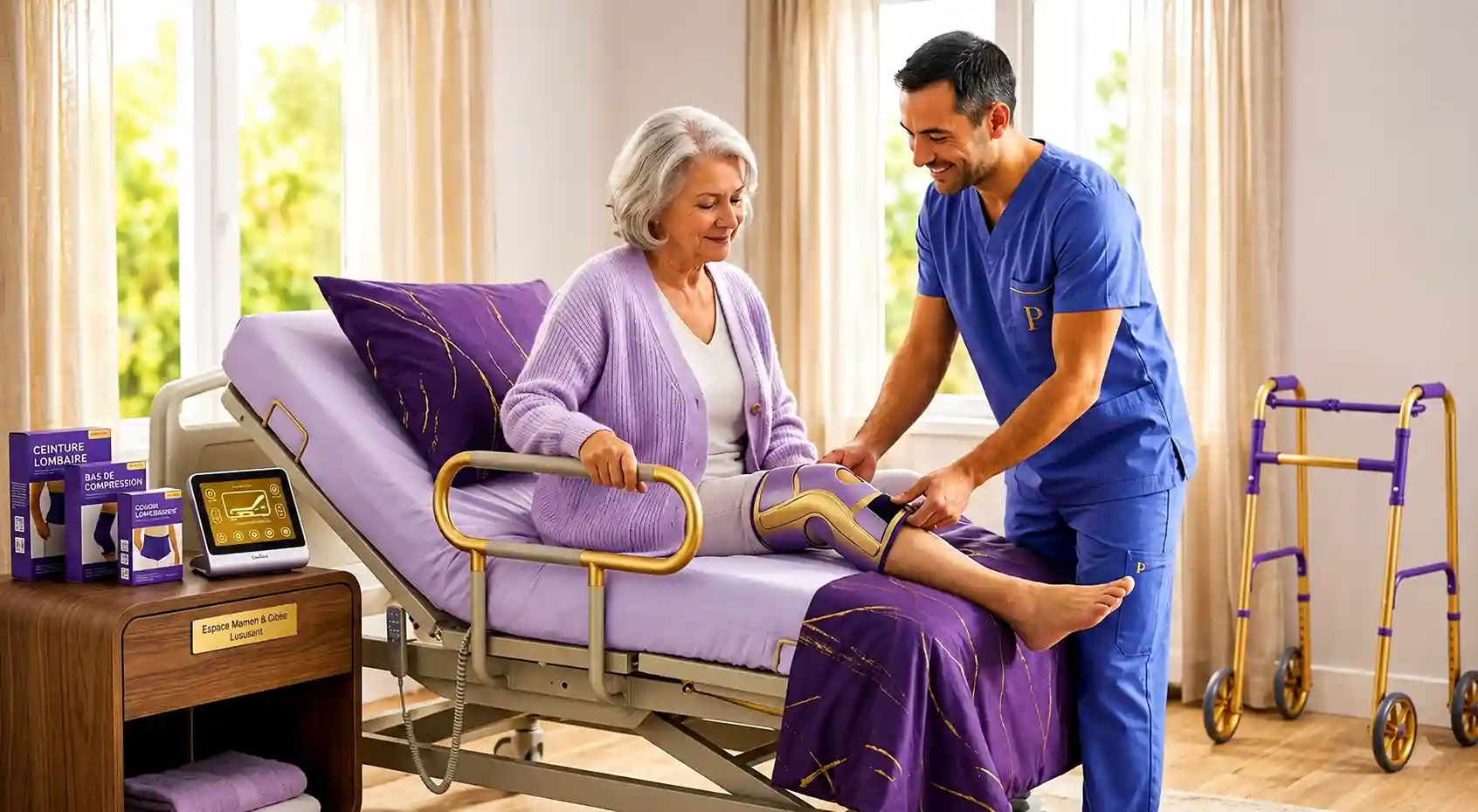 Maintien à domicile et Orthopédie : Retrouvez votre autonomie à Lieusaint
