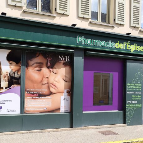 Façade de la Pharmacie de Lieusaint-Église - Réseau Nextypharm